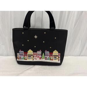 Kim Rogers Festive Embroidered‎ Handbag